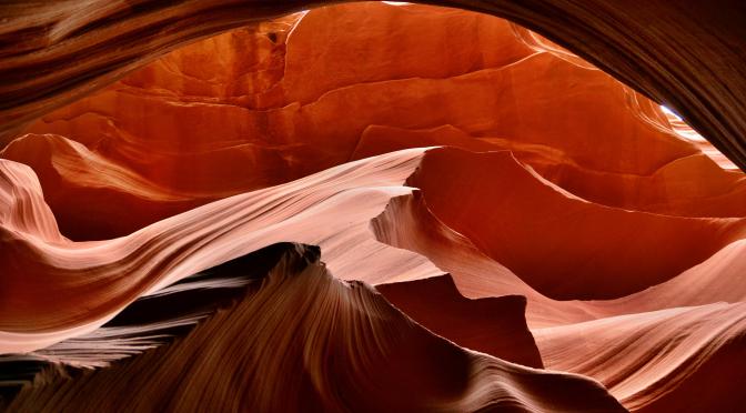 Strach w Lower Antelope National Park